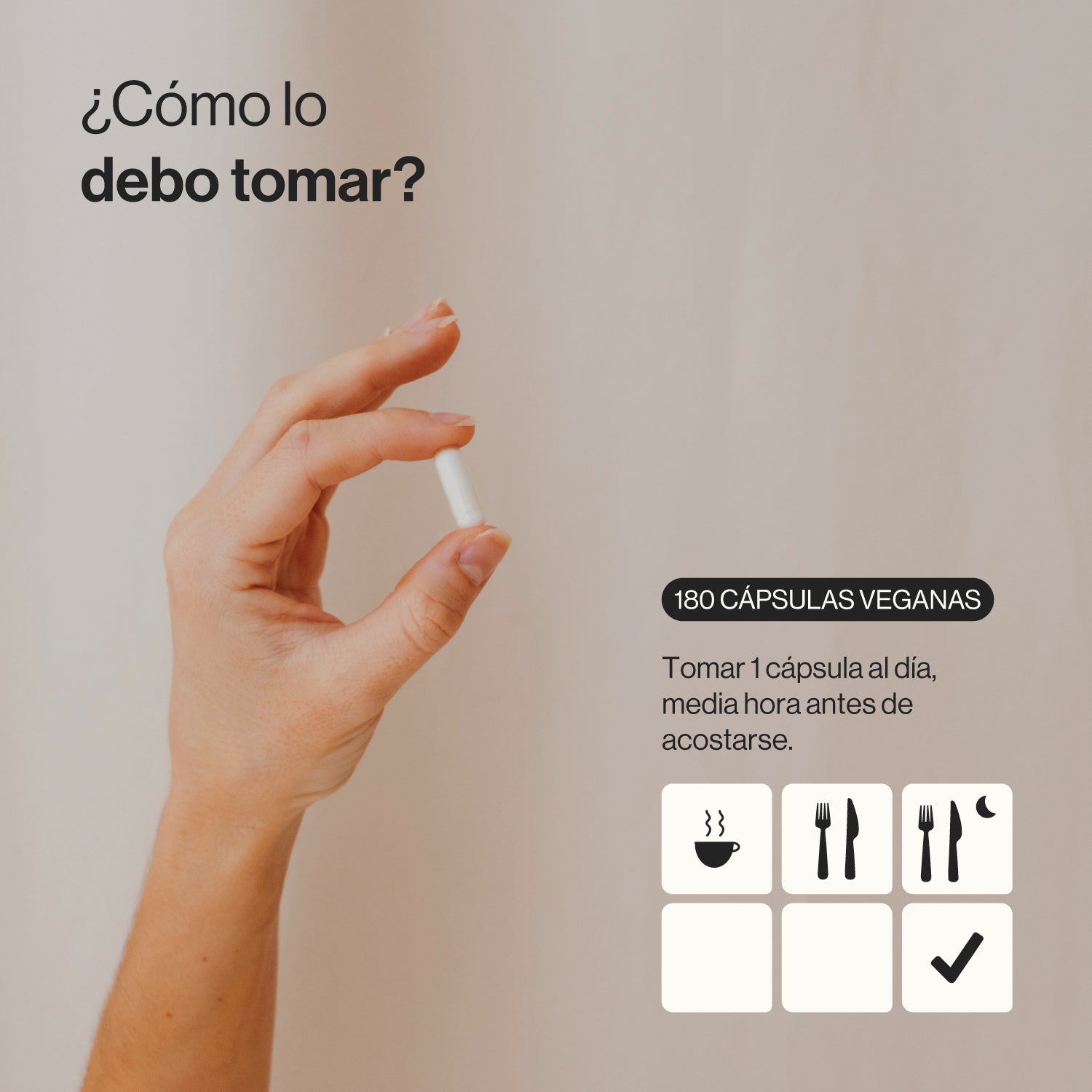 Complexe de Mélatonine 1,9 mg par gélule - 180 Gélules Véganes