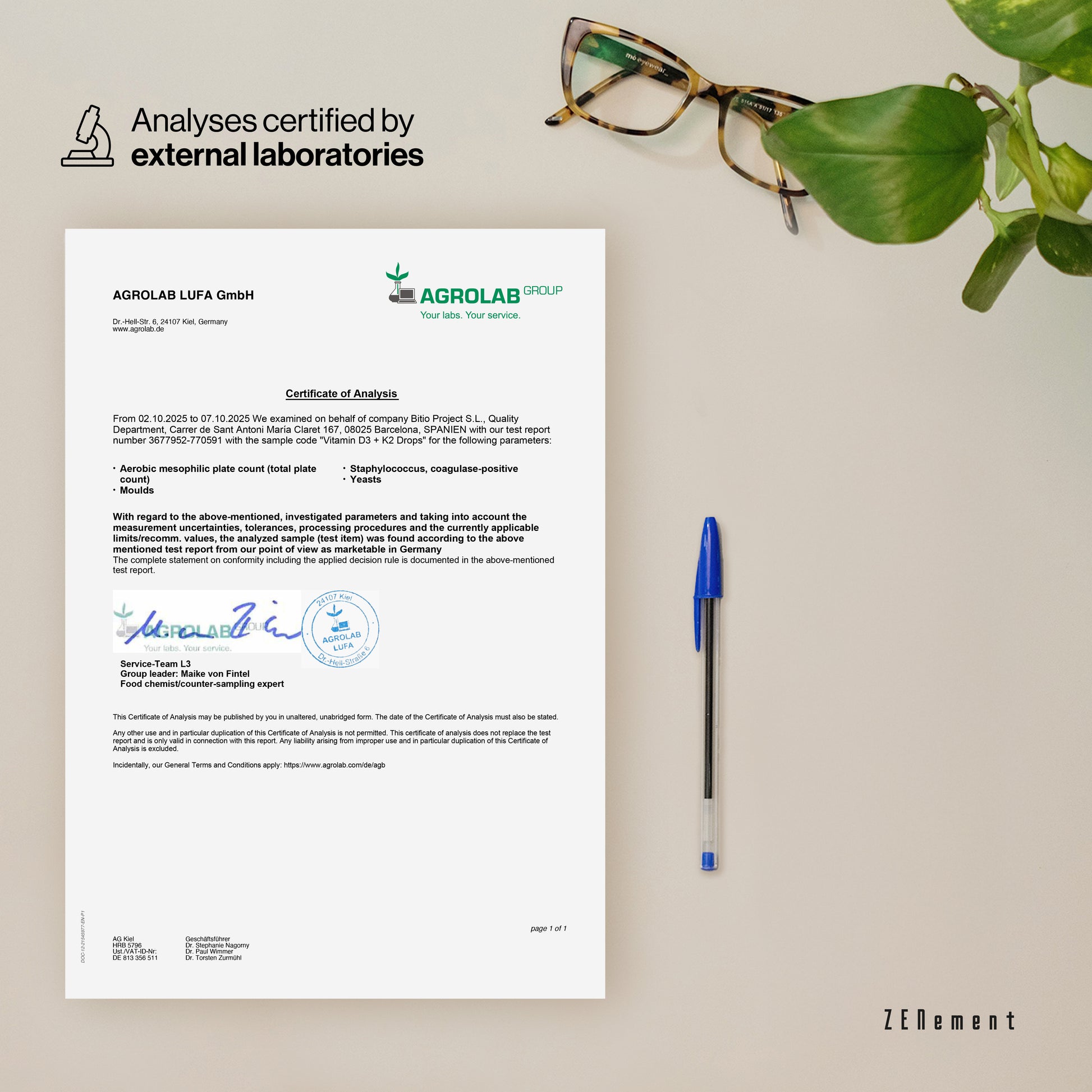 Vitamin D3 + K2 2000 IU & 150µg MK-7  - 200 Softgels