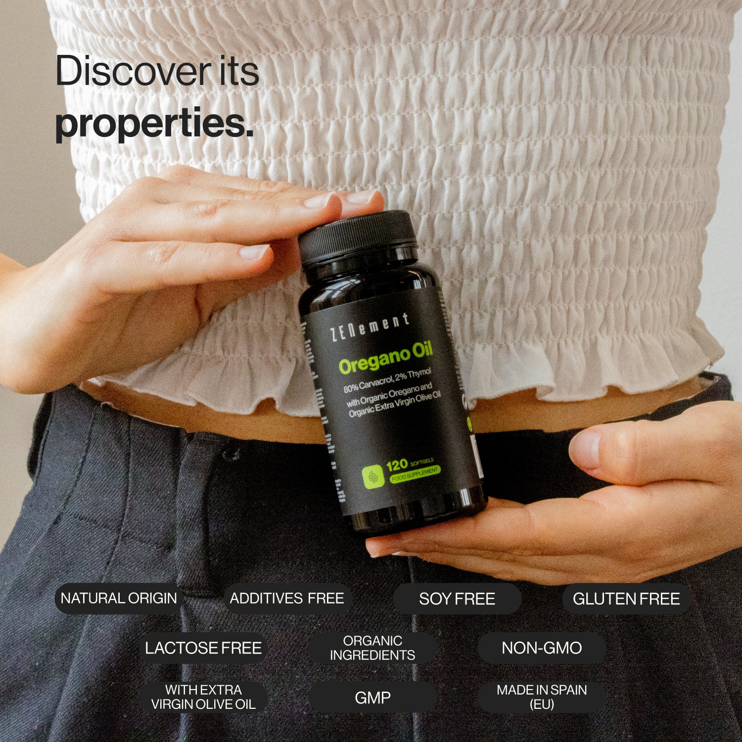 Organic Oregano Oil 150mg per softgel - 120 Softgels