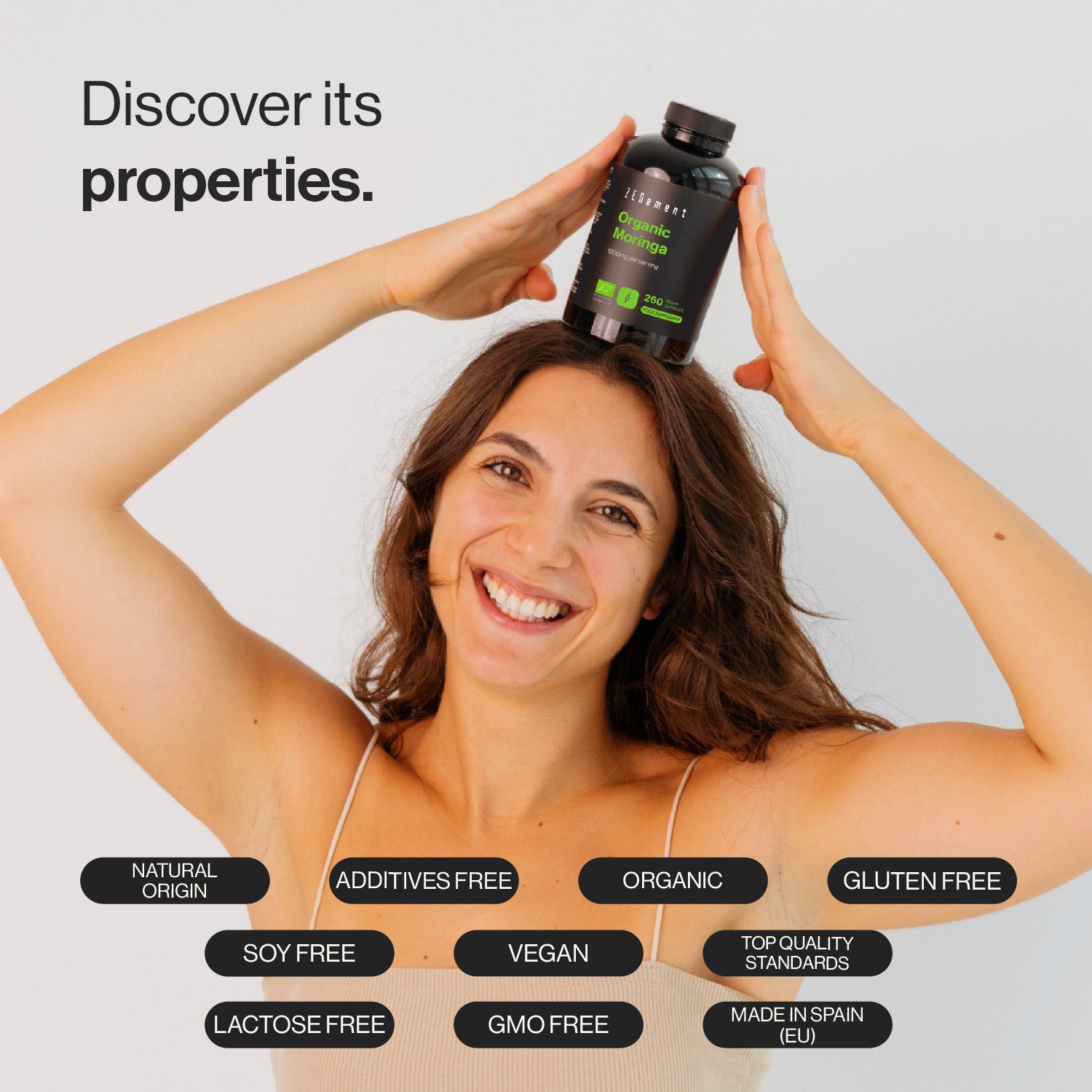 Bio Moringa 1800mg pro Portion - 260 Kapseln