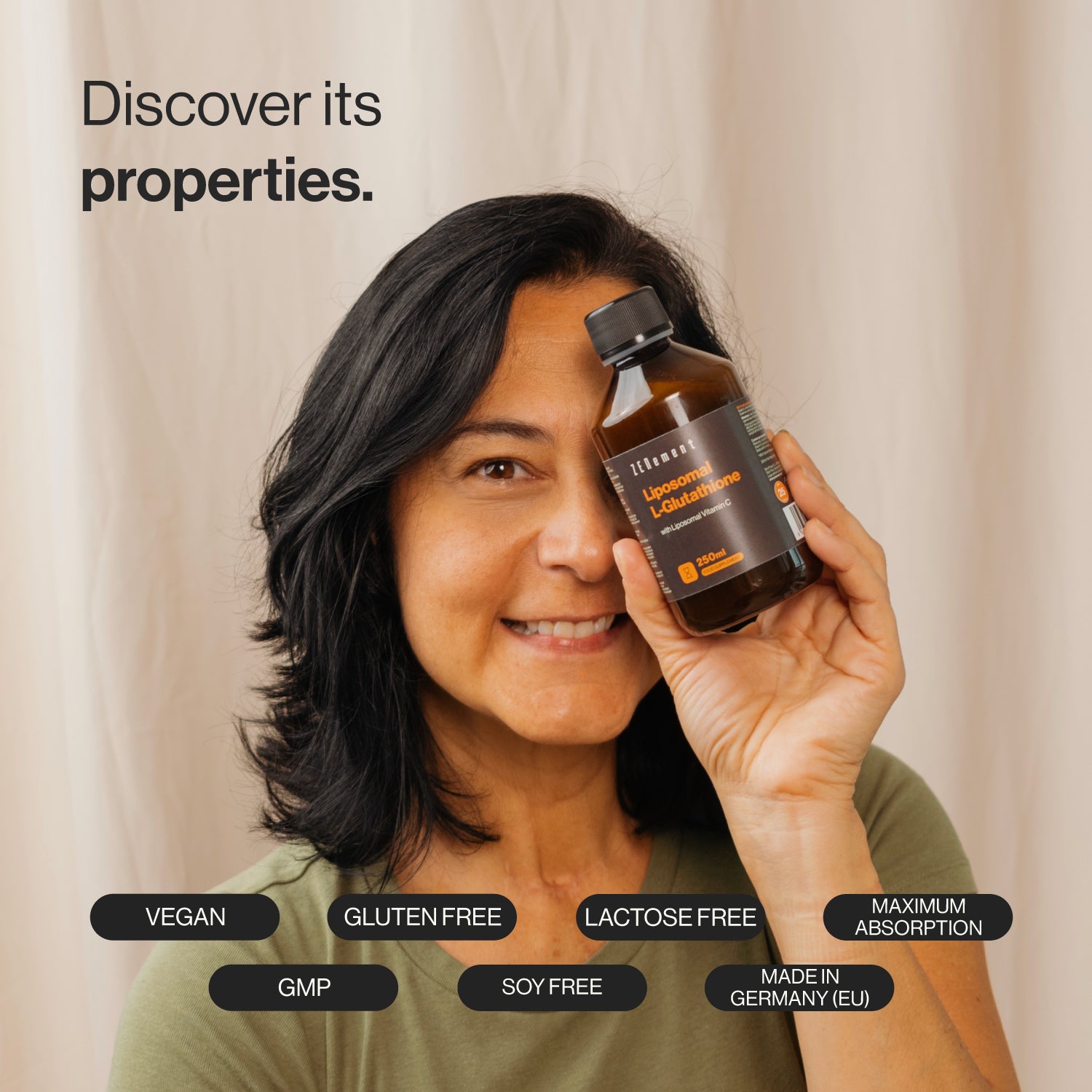 Liposomal L-Glutathione + Vitamin C - 250 ml