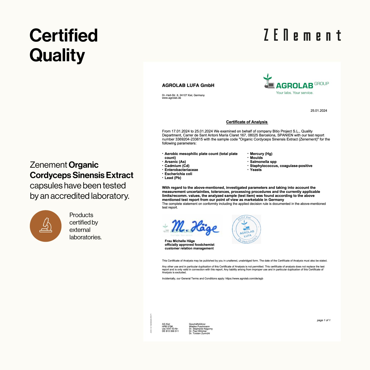 Bio Cordyceps Sinensis extract 40% Polysaccharide - 180 Kapseln