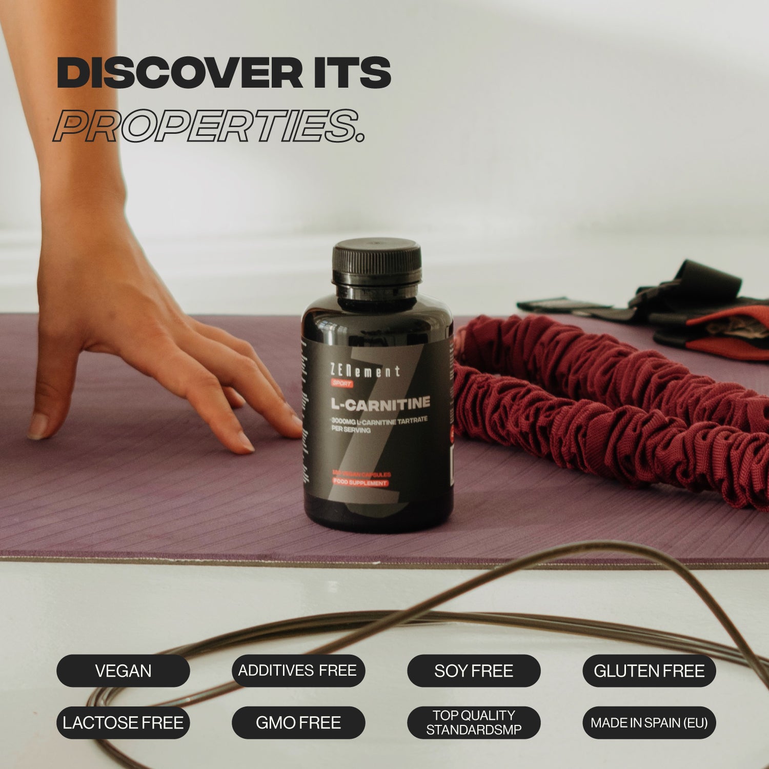 L-Carnitine 3000mg per dose | Zenement | Food Supplements