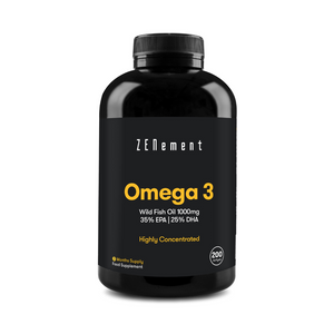 Omega-3 Wild Fish Oil 1000mg 35% EPA I 25% DHA - 200 Softgels