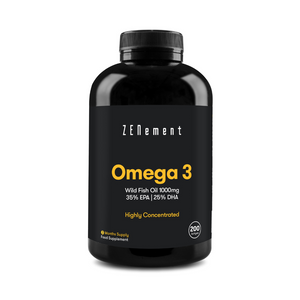 Oméga-3 Huile de Poissons Sauvages 1000 mg 35% EPA I 25% DHA - Capsules