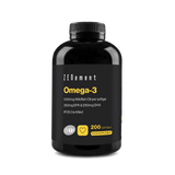 Omega-3 1000 mg Wildfischöl pro Weichkapsel - 200 Weichkapseln