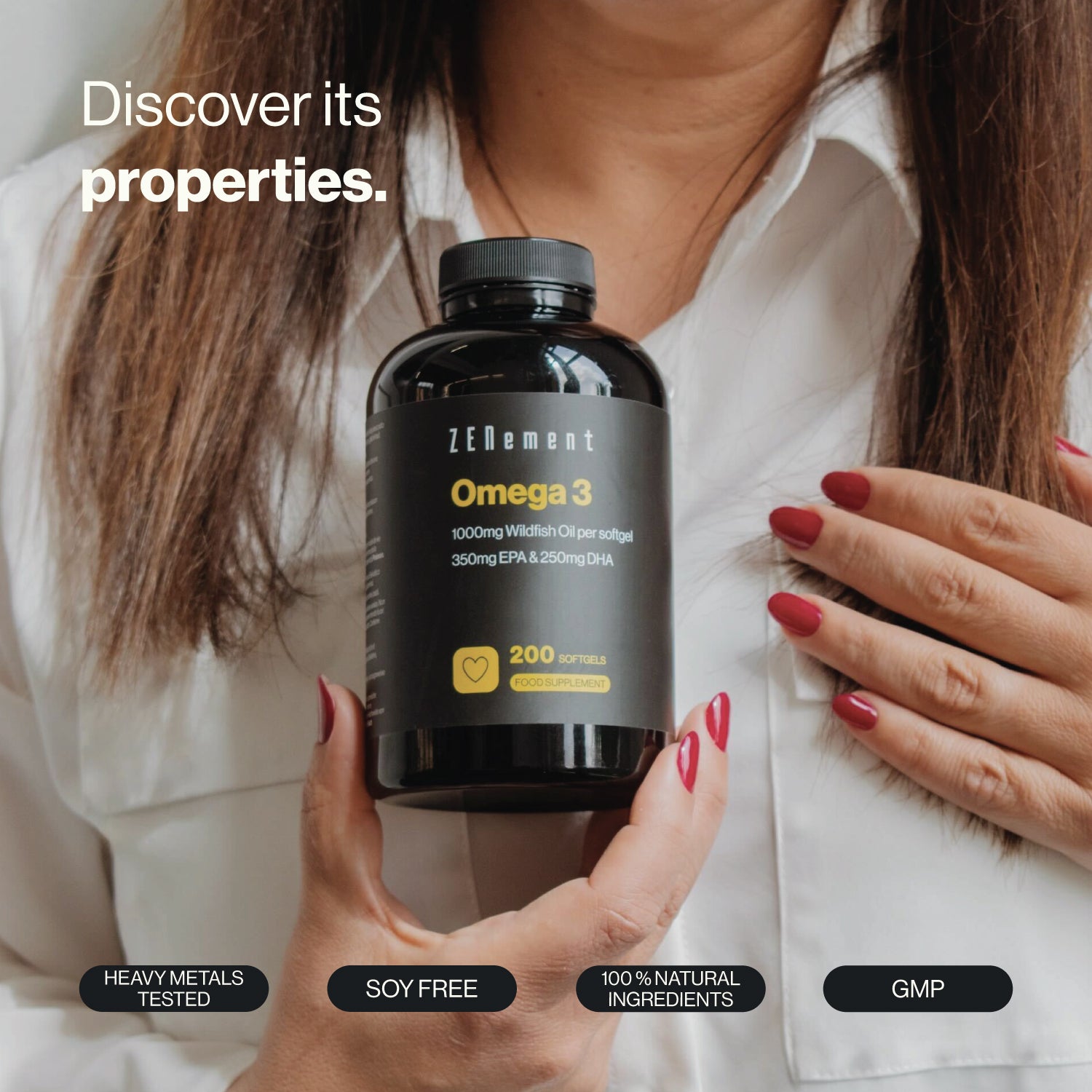 Omega-3 Highest Strength | Zenement | Food Supplements