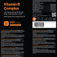 Vitamin B Complex 8 B Vitamins + Vitamins C and E - 200 Softgels