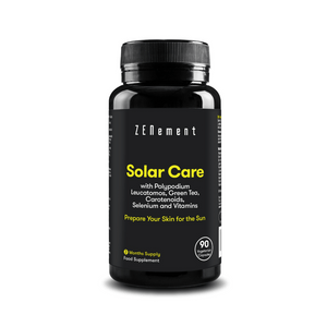Solar Care with Polypodium leucotomos, Green Tea, Carotenoids, Selenium and Vitamins  - 90 Capsules