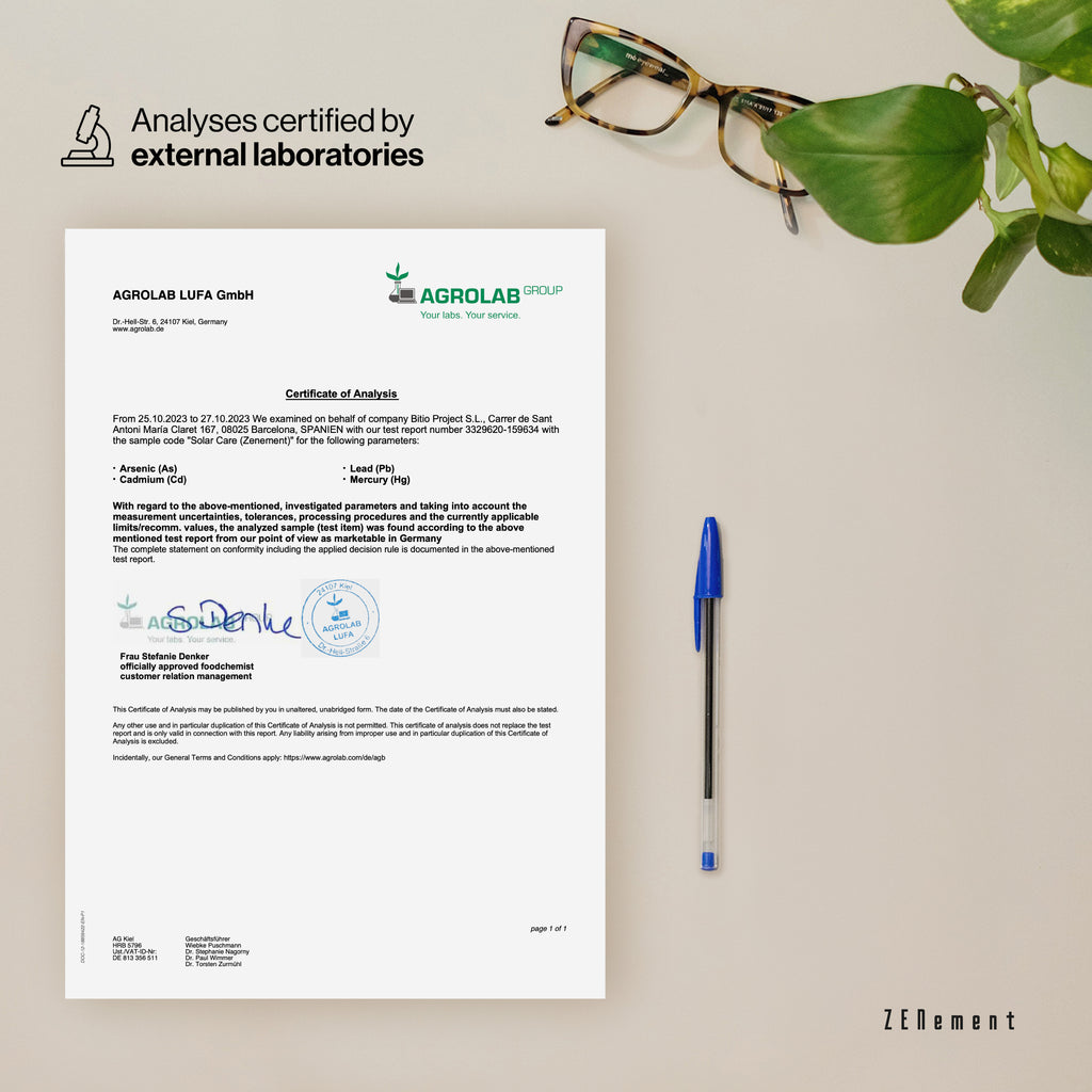 Solar Care avec Polypodium leucotomos, Thé Vert, Caroténoïdes, Sélénium et Vitamines - 90 Gélules