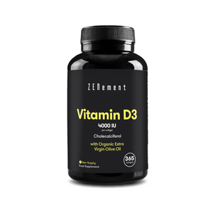 Vitamin D3 400 IU pro Kapseln - 365 Weiche Kapseln