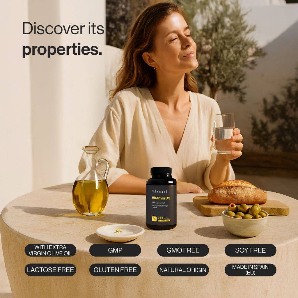 Vitamine D3 4000 UI par softgel - 365 Capsules