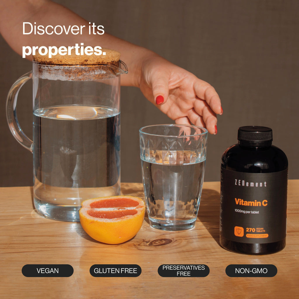 Vitamine C 1000 mg par comprimé - 270 Comprimés