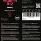 Vitamin B12 1000µg per tablet - 365 Tablets