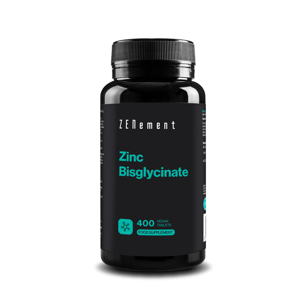 Zinc 25 mg (como Bisglicinato) - 400 Comprimidos