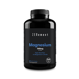 Magnesio 360 mg por comprimido - 240 Comprimidos