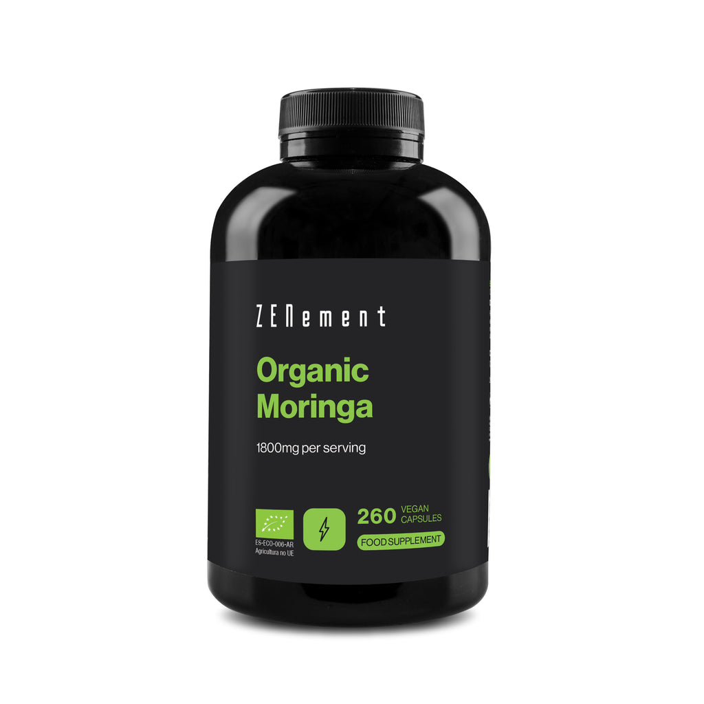 Moringa Ecológica 1800 mg por dosis - 260 Cápsulas