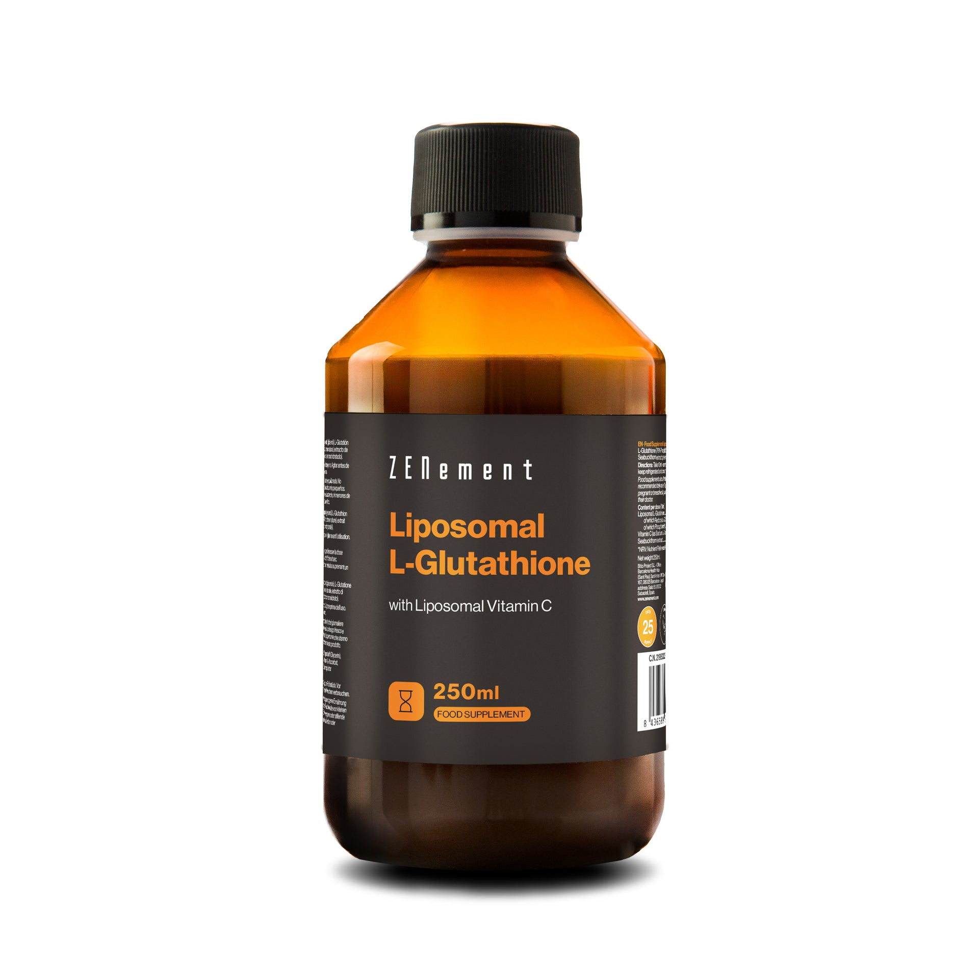 L-Glutatin + Vitamina C Liposomados | Complemento Alimenticio | Zenement L-Glutatin + Vitamina C Liposomados | Complemento Alimenticio | Zenement