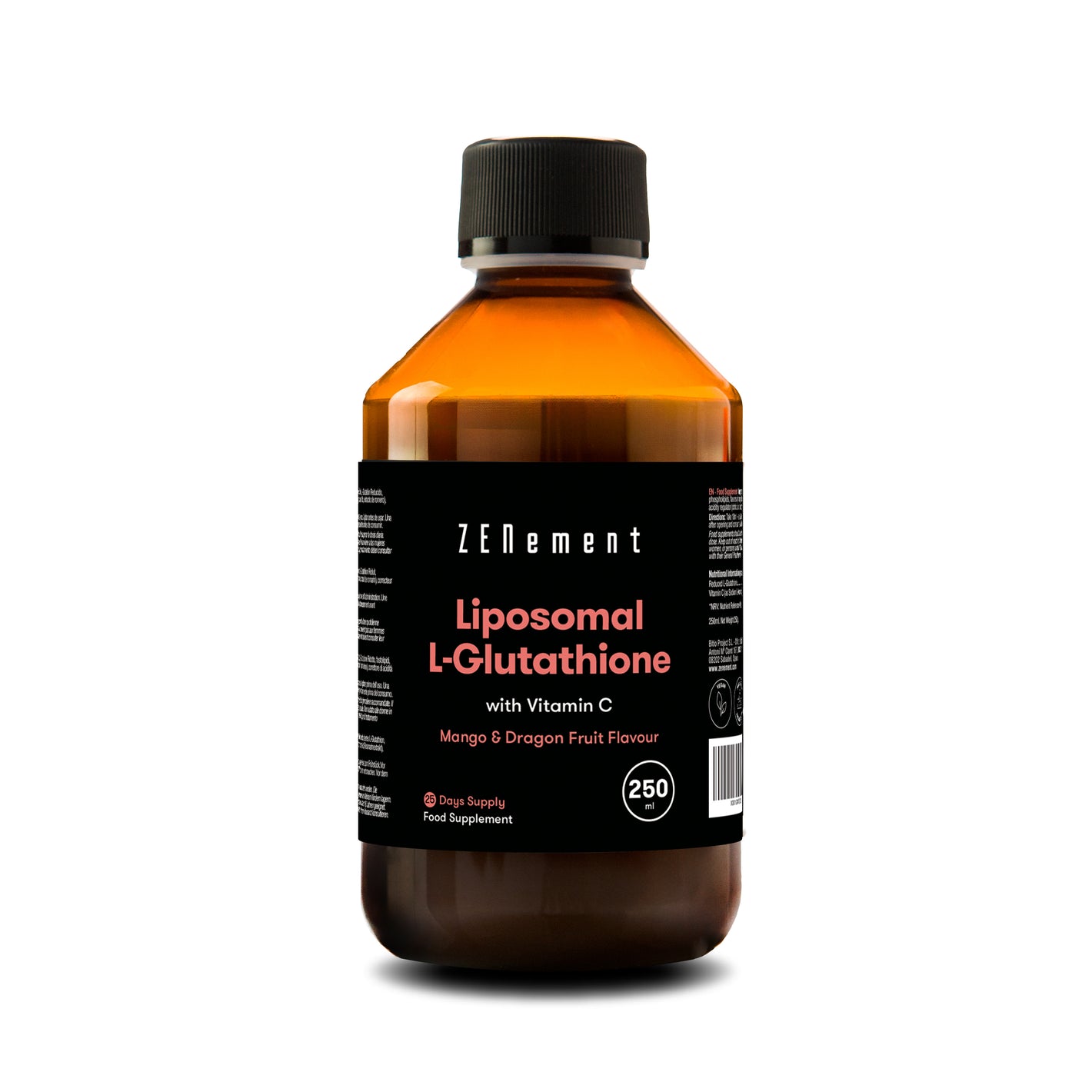 Liposomales L-Glutathion mit Liposomalem Vitamin C - 250 ml