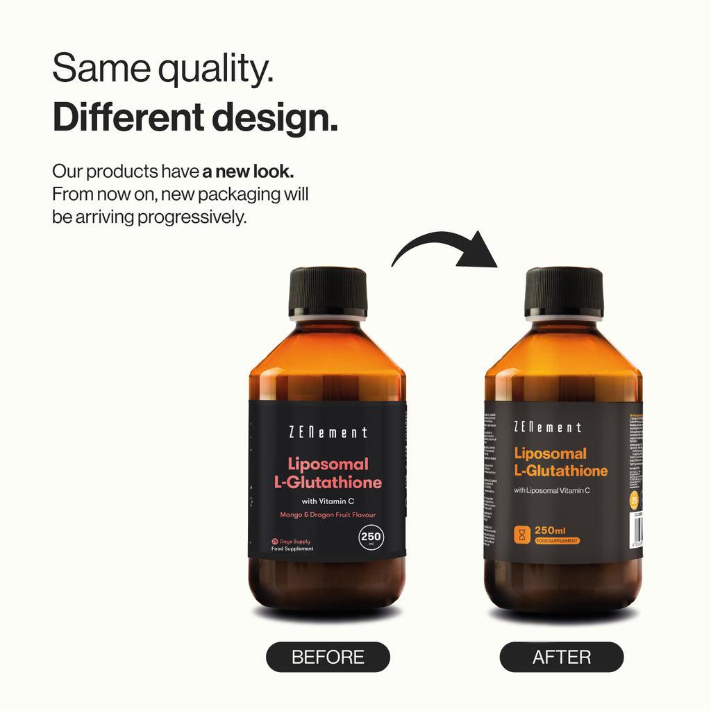 Reduced Liposomal L-Glutathione + Vitamin C | Zenement | Food Supplements Reduced Liposomal L-Glutathione + Vitamin C | Zenement | Food Supplements