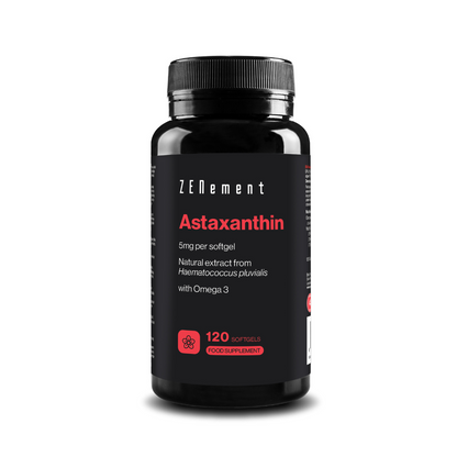 Astaxantina 5 mg por perla - 120 Softgels