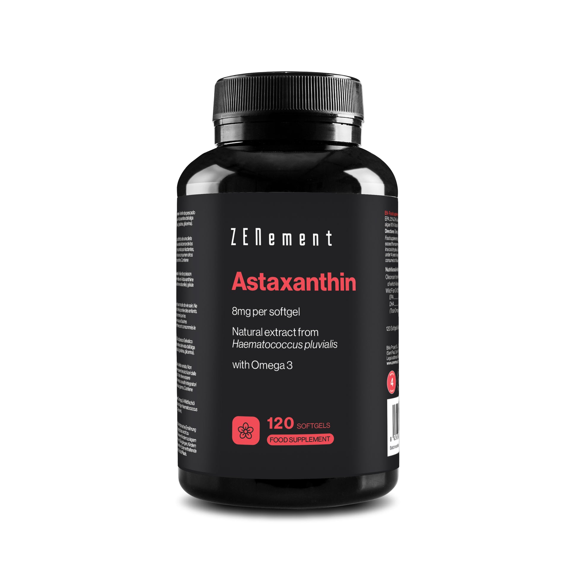 Astaxanthin 8mg per softgel  - 120 Softgels