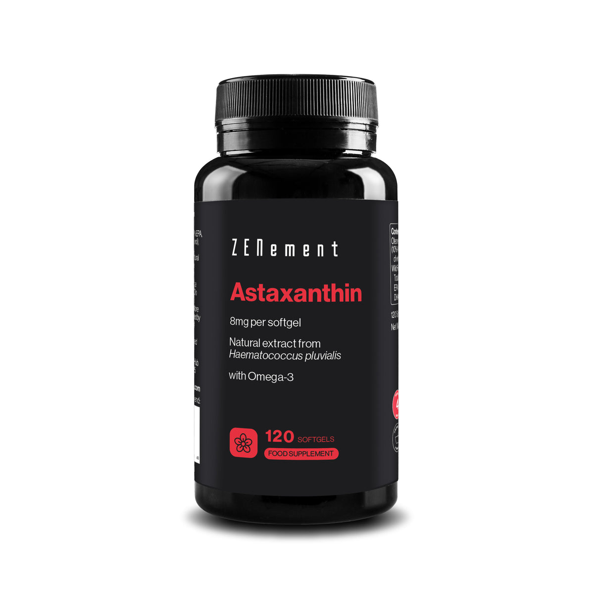 Complément Alimentaire Aliness Astaxanthine 8 Mg - 60 Capsules, Antioxydant Puissant