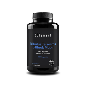 Tribulus Terrestris & Black Maca with L-Arginine, Vitamin B6 and Zinc - 120 Capsules