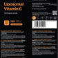 Liposomal C-vitamin 1000mg pro Portion - 180 Kapseln