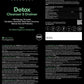 Detox-Kur: Mit Papaya, Schachtelhalm, Löwenzahn, Artischocke, Yerba Mate, Guarana, Matcha-Tee und Präbiotika - 500ml