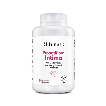 Proactiflora Intima with D-Mannose, Cranberry Extract and Probiotics - 120 Capsules