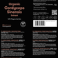 Organic Cordyceps Sinensis Extract 40% Polysaccharides - 180 Capsules