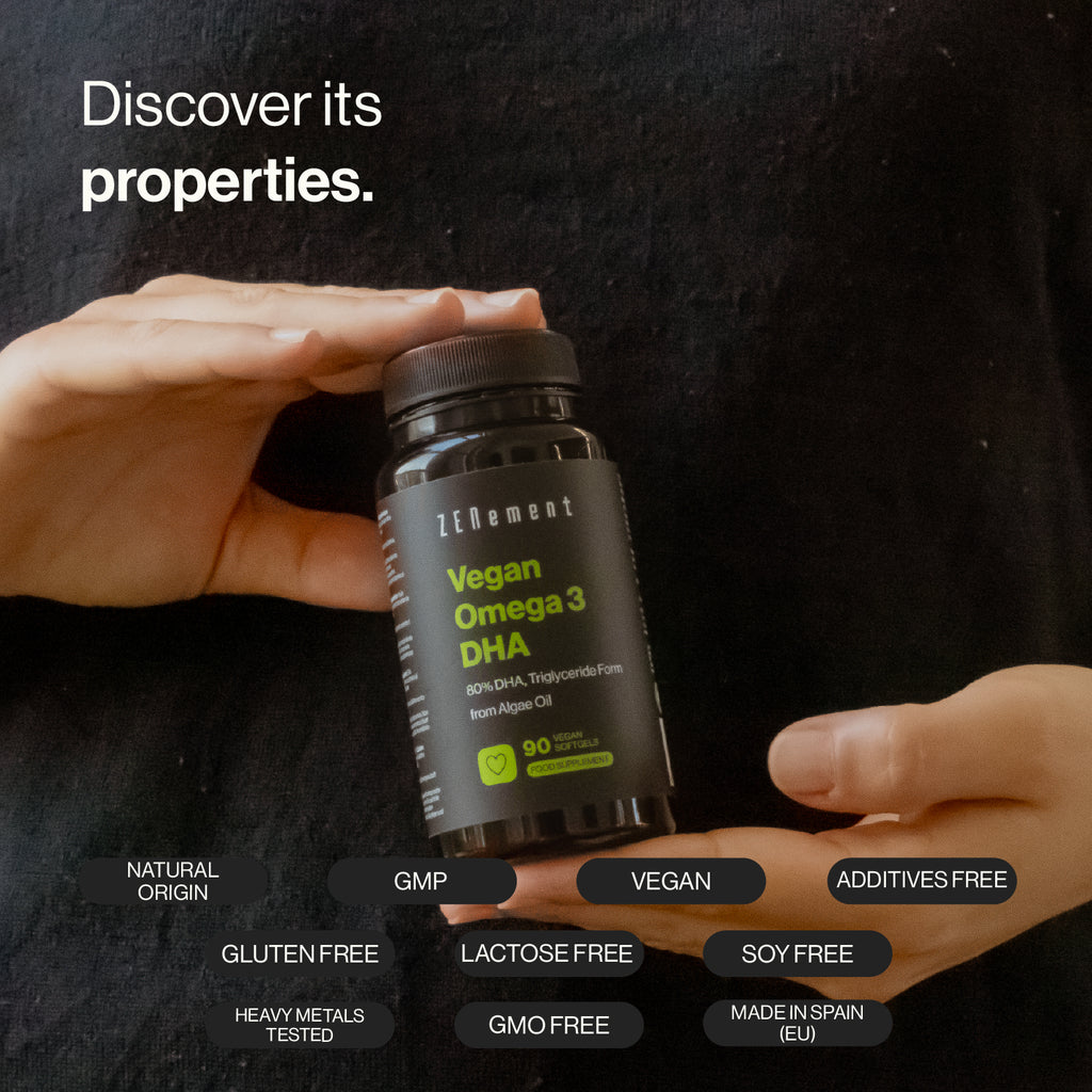 Omega 3 Vegano 80% DHA - 90 Capsule Vegane