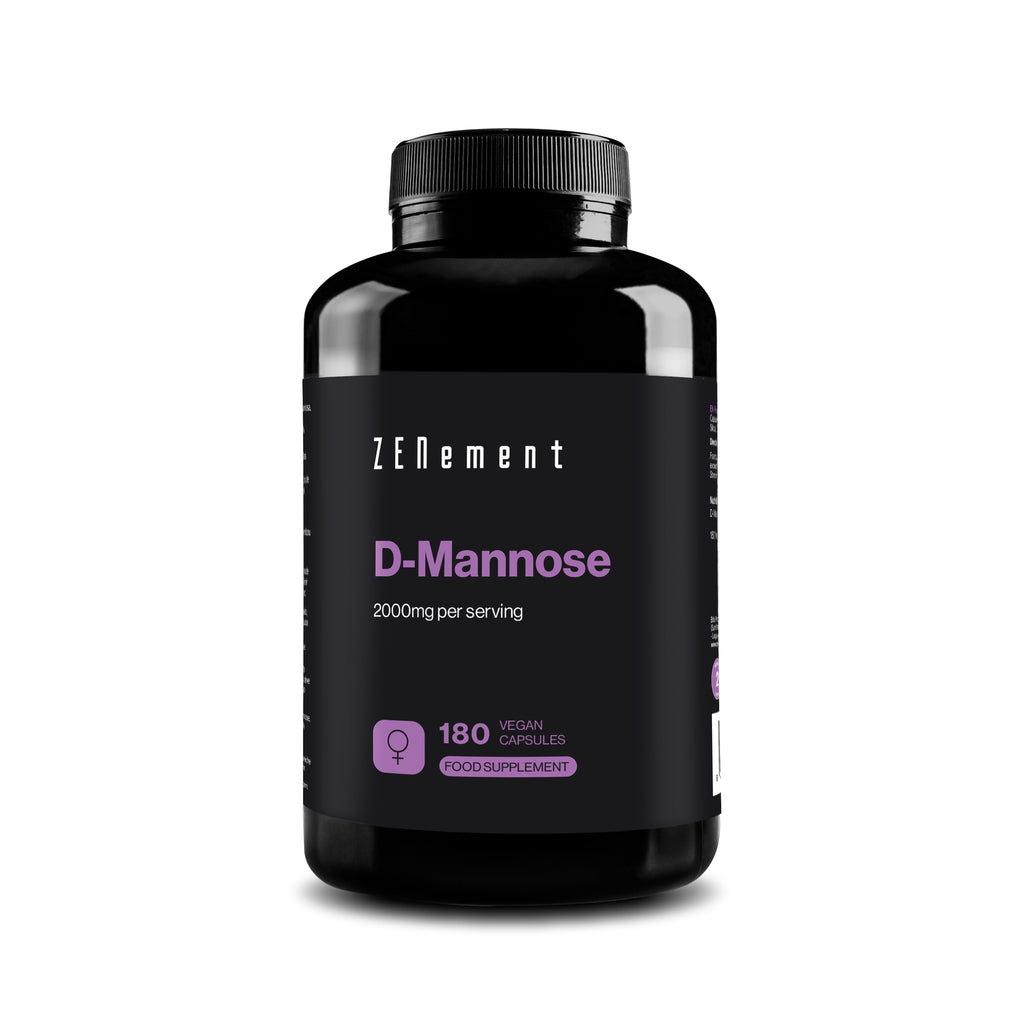 D-Mannose 2000mg per serving - 180 Capsules