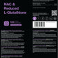 NAC und Reduziert L-Glutathion  - 120 Kapseln