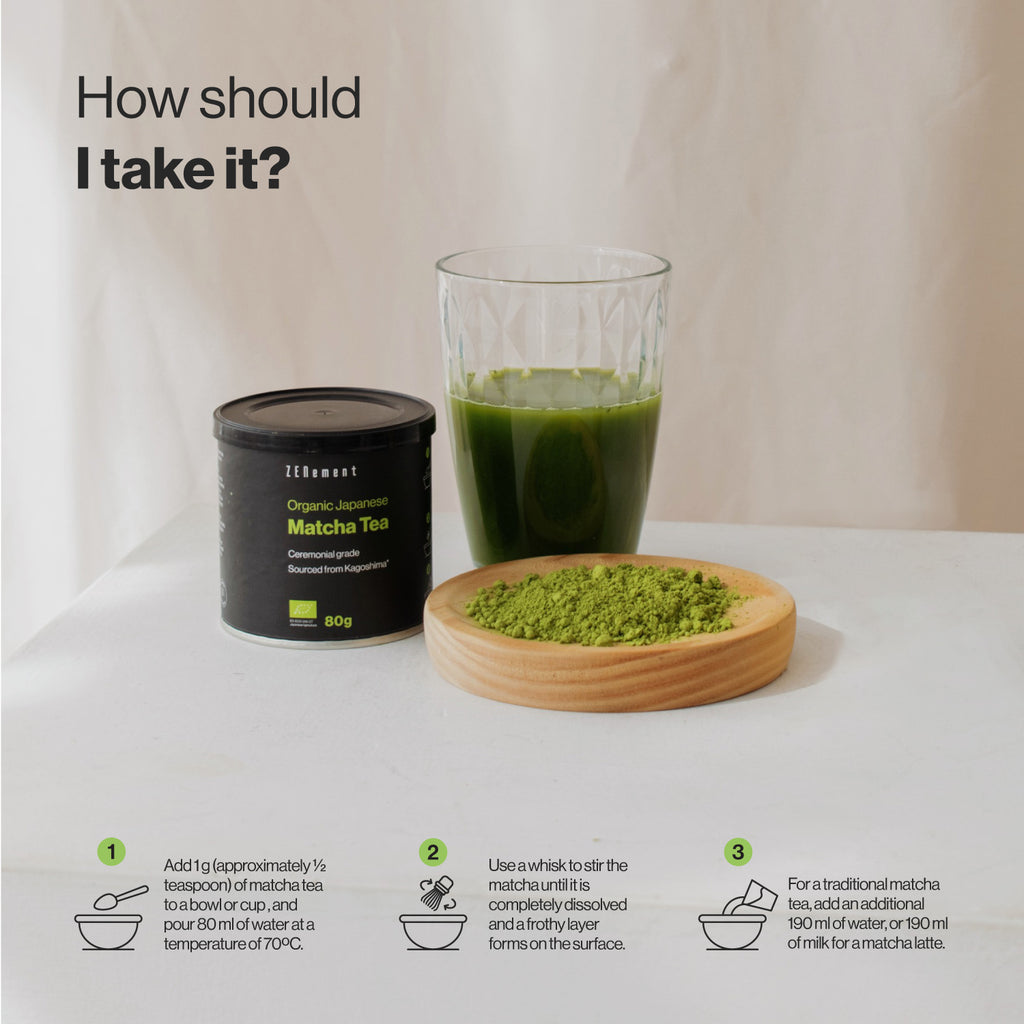 Tè Matcha Giapponese Biologico Grado Cerimoniale  - 80 g