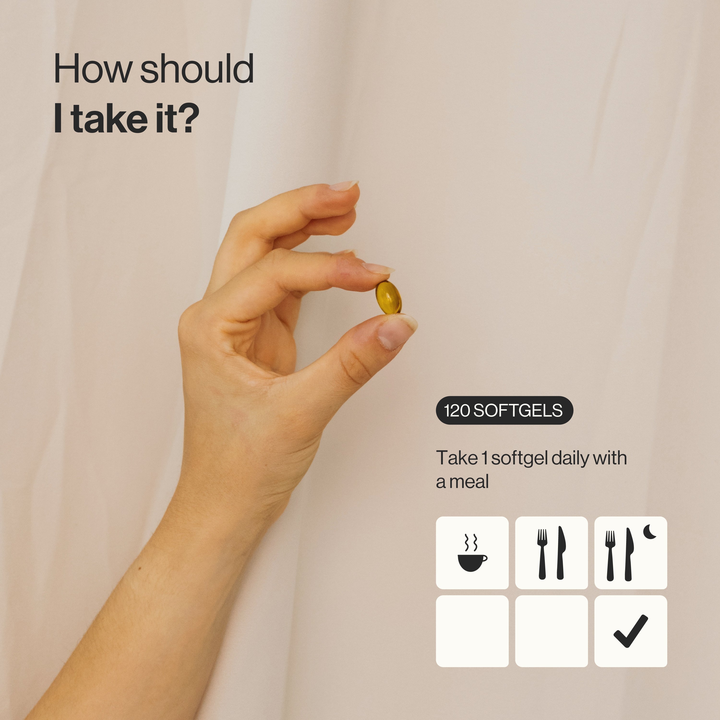 Lavender Oil with Lavender, Mandarin & Hemp oils - 120 Softgels