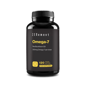 Omega-7 Sea Buckthorn oil - 120 Vegan Softgels