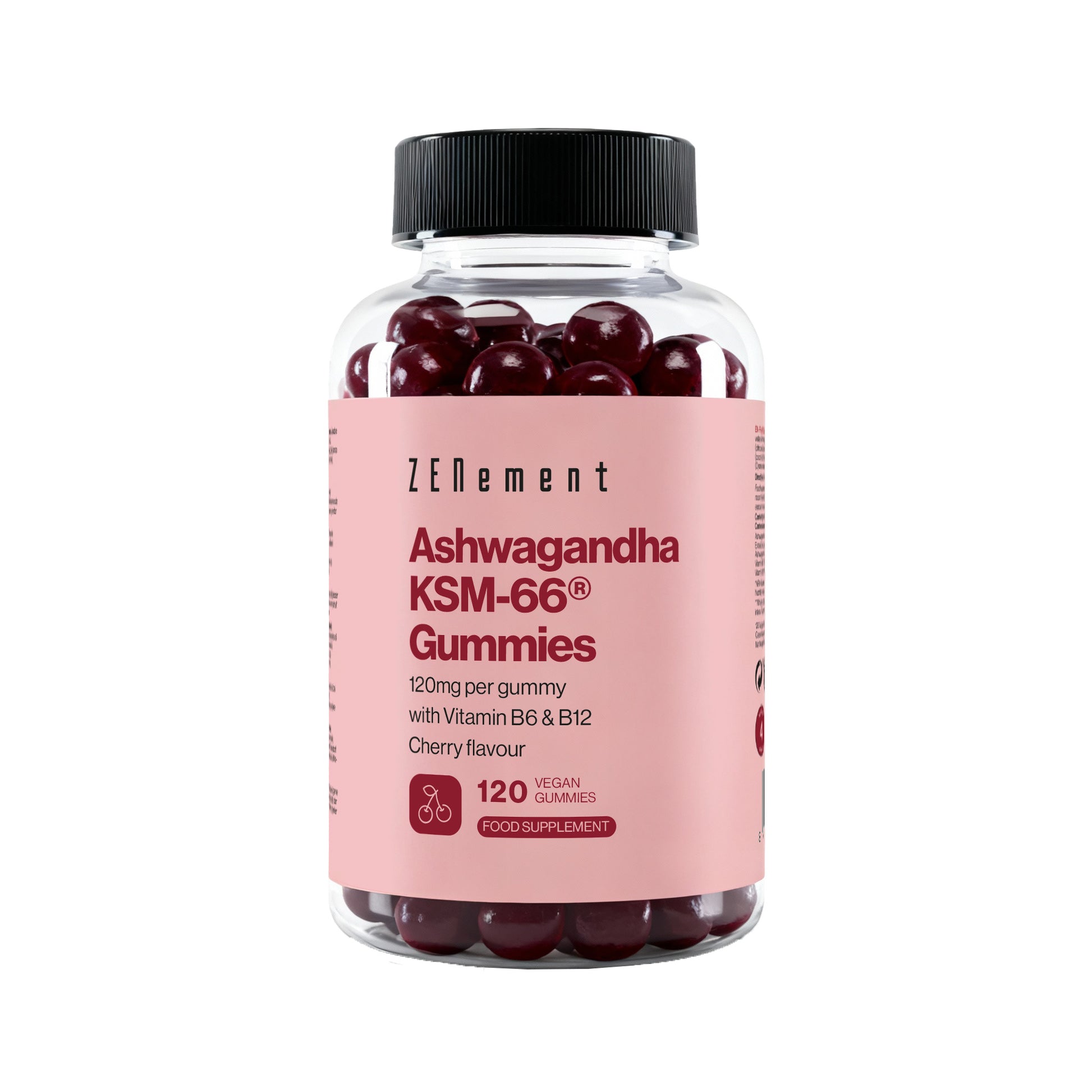 Ashwagandha KSM-66® Gummies 120mg per gummy - 120 Vegan Gummies