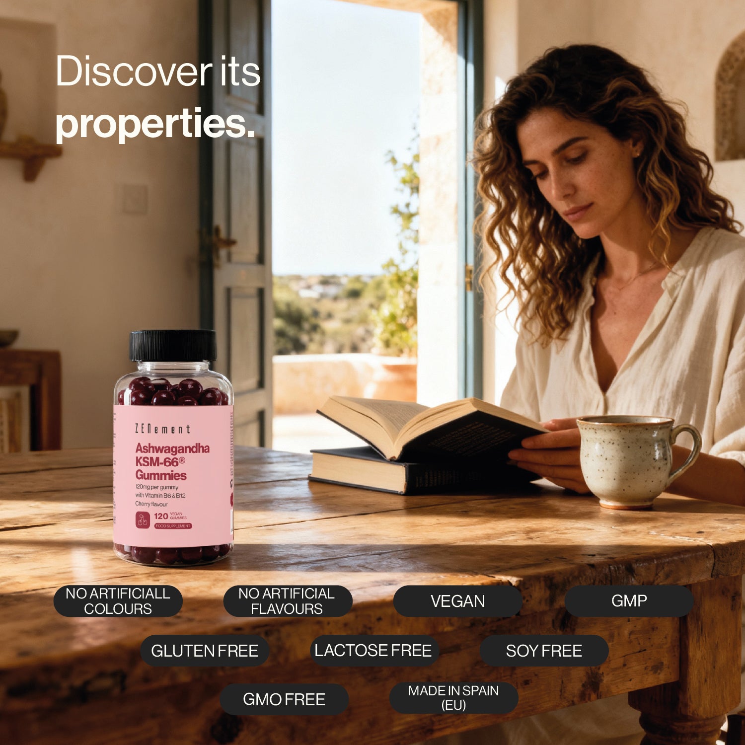 Ashwagandha KSM-66® Gummies 120mg per gummy - 120 Vegan Gummies