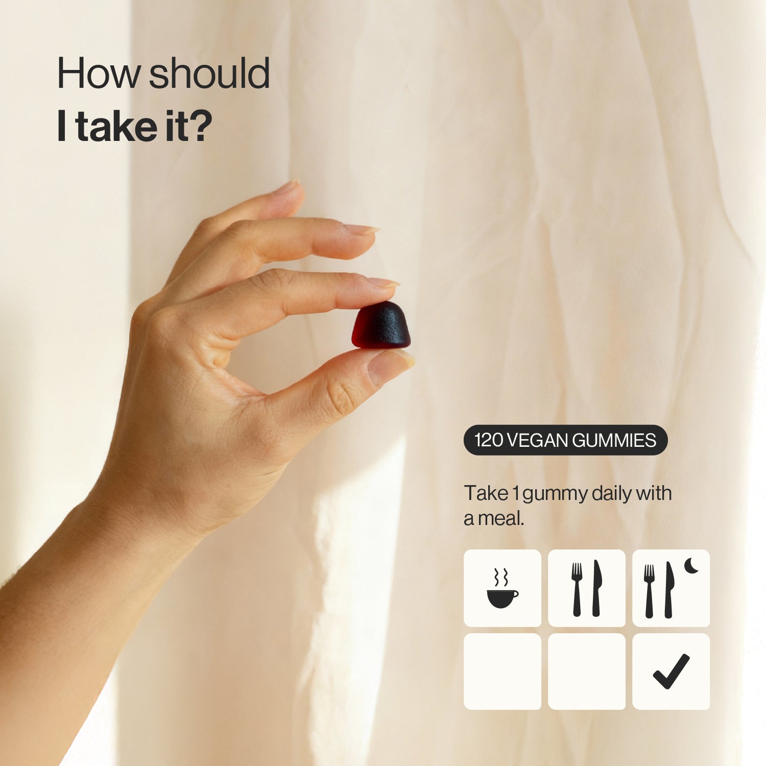 Ashwagandha KSM-66® Gummies 120mg per gummy - 120 Vegan Gummies