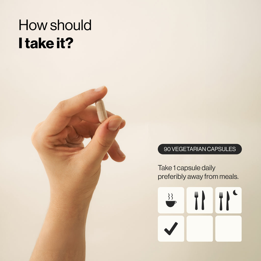 Lactoferrina 200 mg por dosis - 90 Cápsulas Vegetarianas