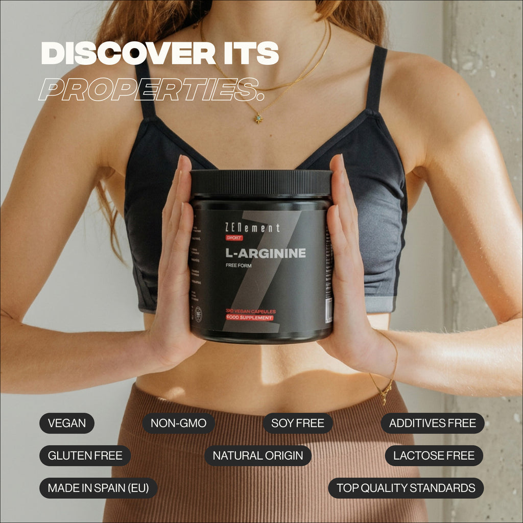 L-Arginin Freie Form - 360 Vegane Kapseln