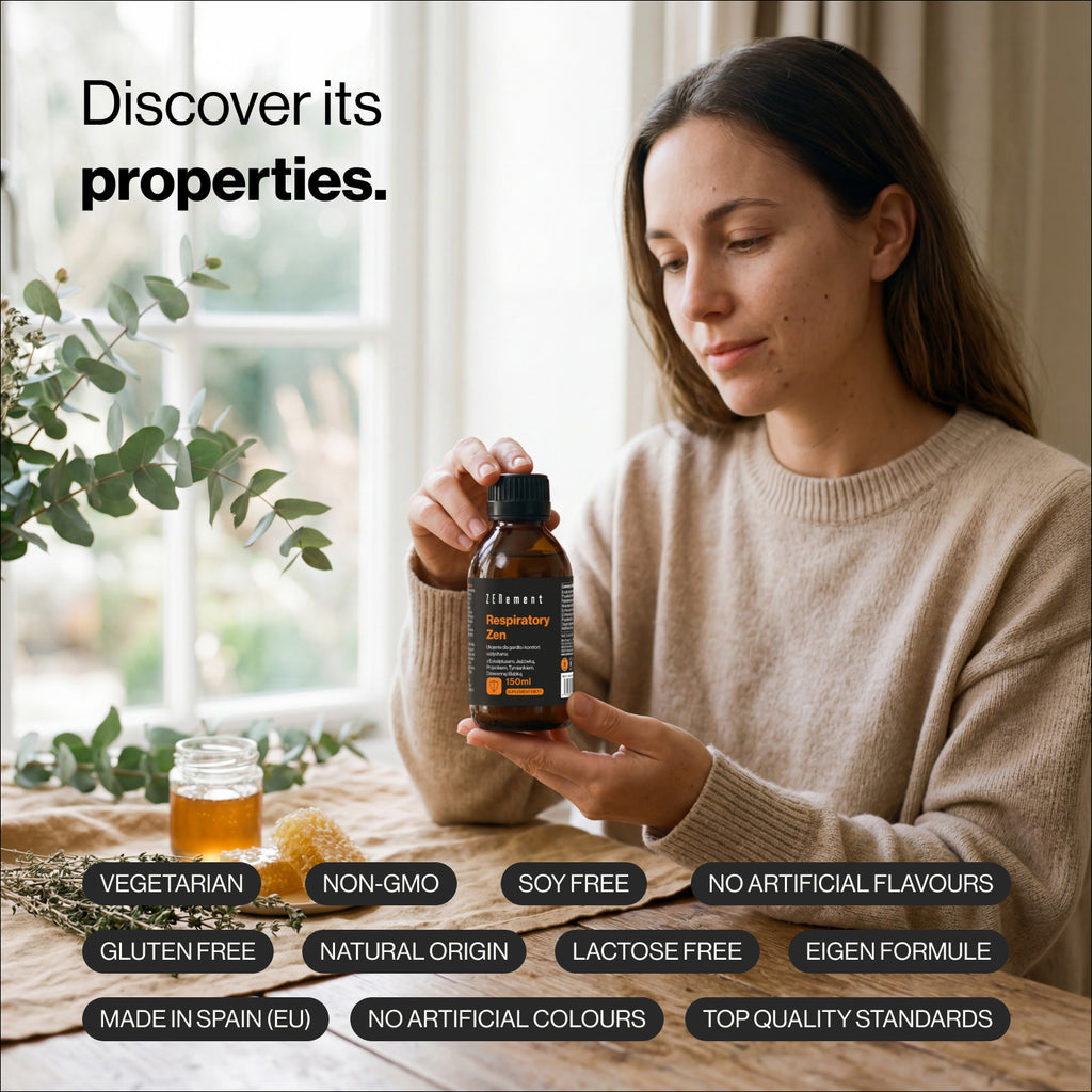 Respiratory Zen Apaisement pour la gorge et confort respiratoire - 150 ml