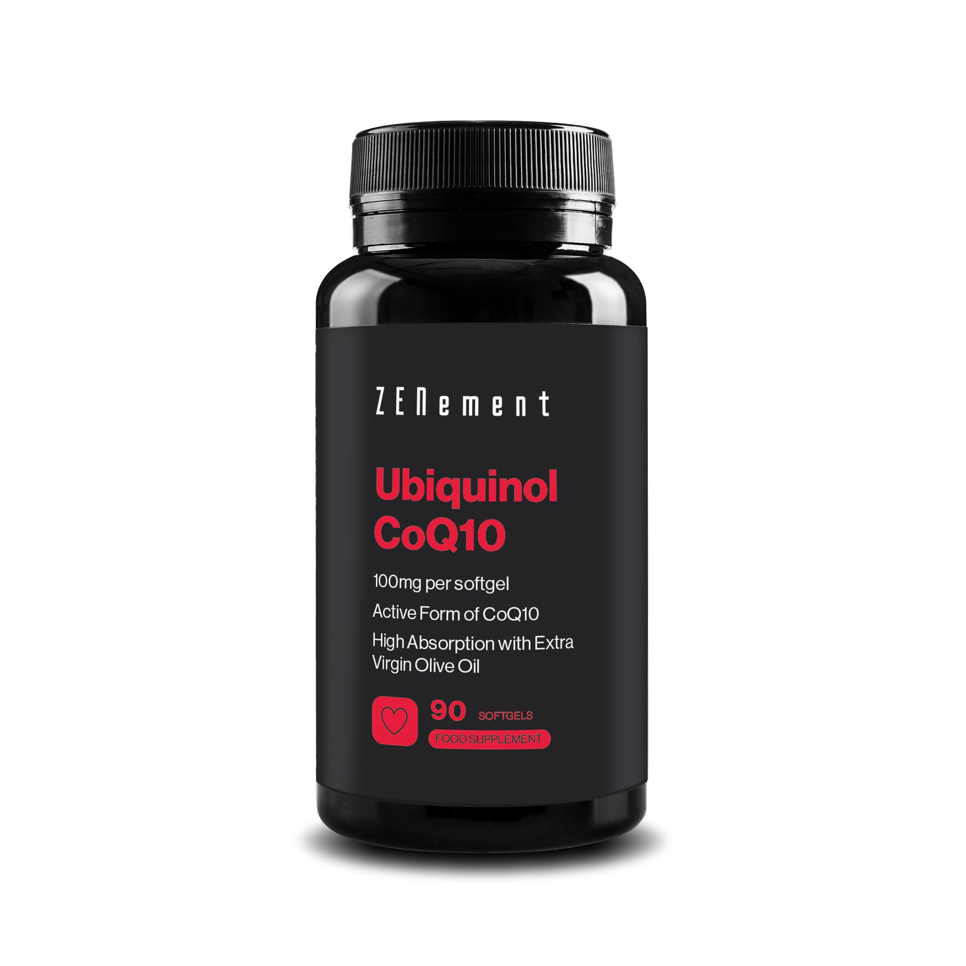 Ubiquinol CoQ10 100mg per softgel - 90 Softgels