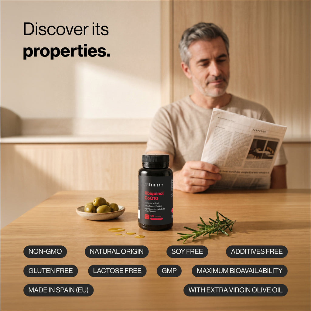 Ubiquinol CoQ10 100 mg par capsule - 90 Capsules