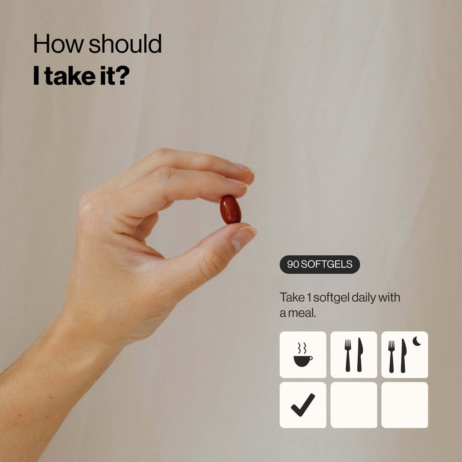 Ubiquinol CoQ10 100mg per softgel - 90 Softgels