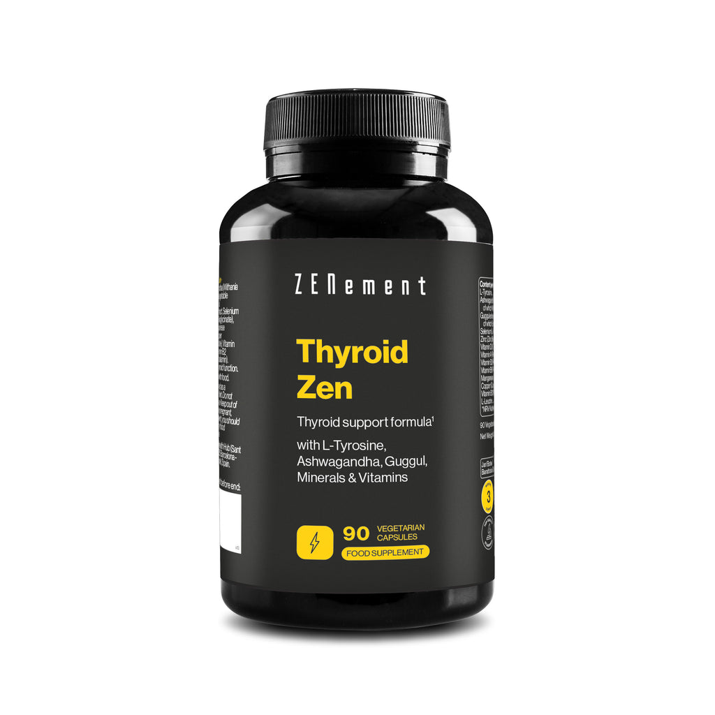 Thyroid Zen Fórmula de Apoyo Tiroideo - 90 Cápsulas Vegetarianas