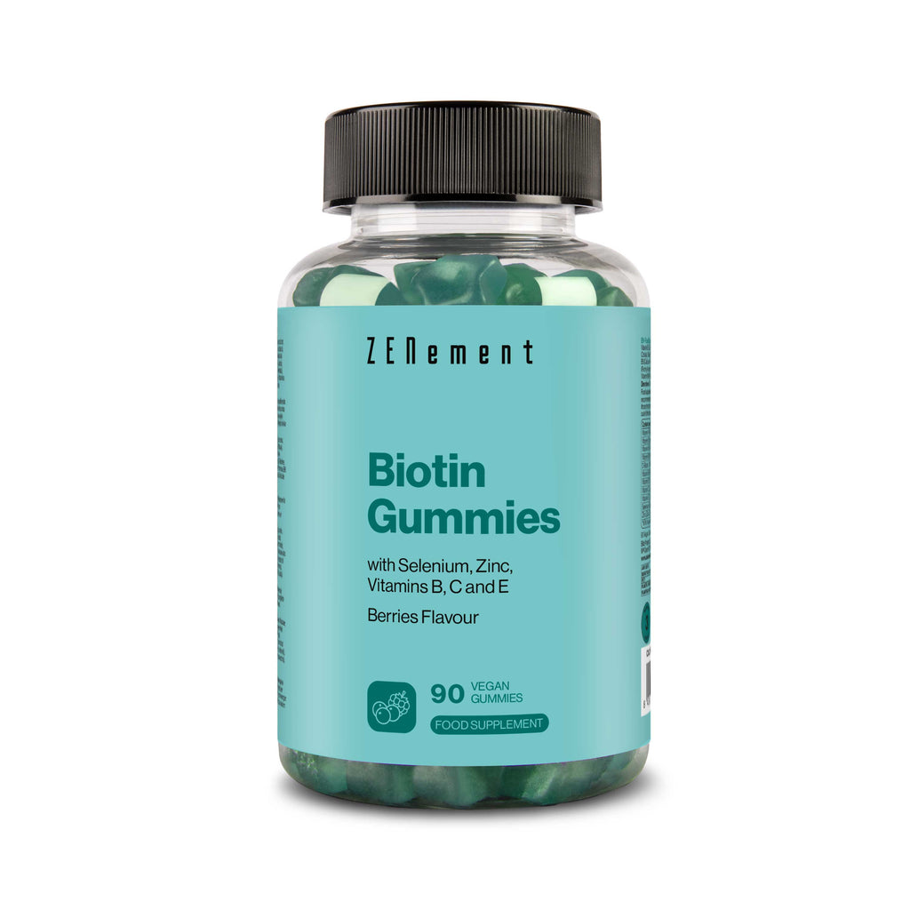Caramelle Gommose di Biotina con Selenio, Zinco, Vitamine B, C ed E