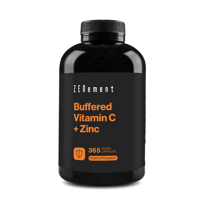 Buffered Vitamin C + Zinc  - 365 Capsules